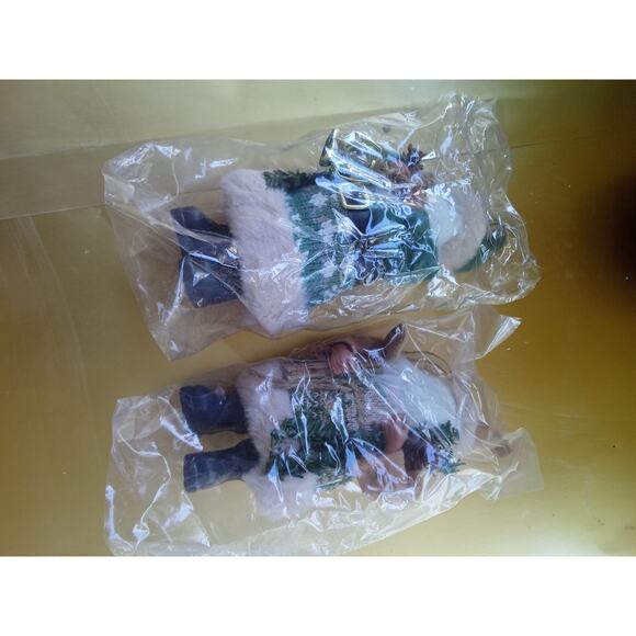 North Pole Trading Co Woodland Santa Set 2 Piece - Picture 7 of 8